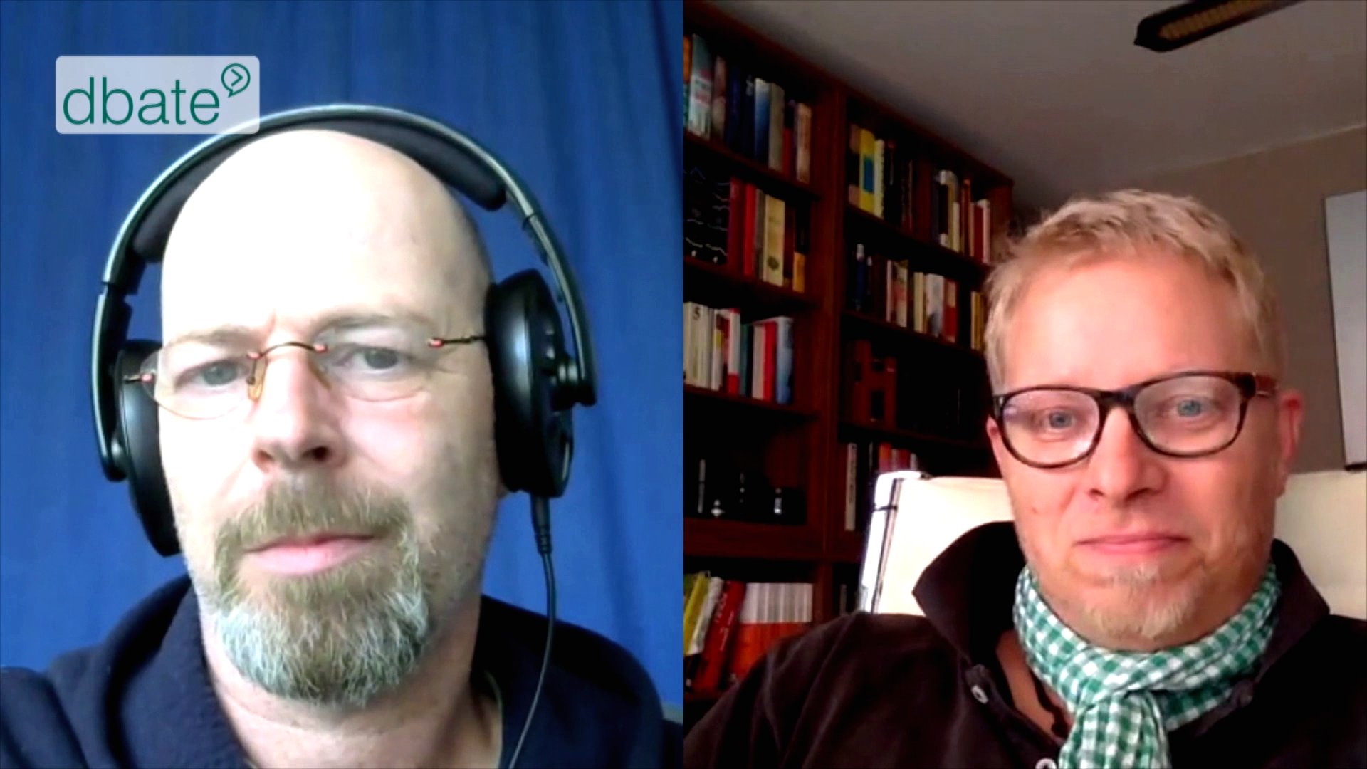 Blogger Berger und Wellbröck im Skype-Talk über das Versagen der Medien als vierte Gewalt.