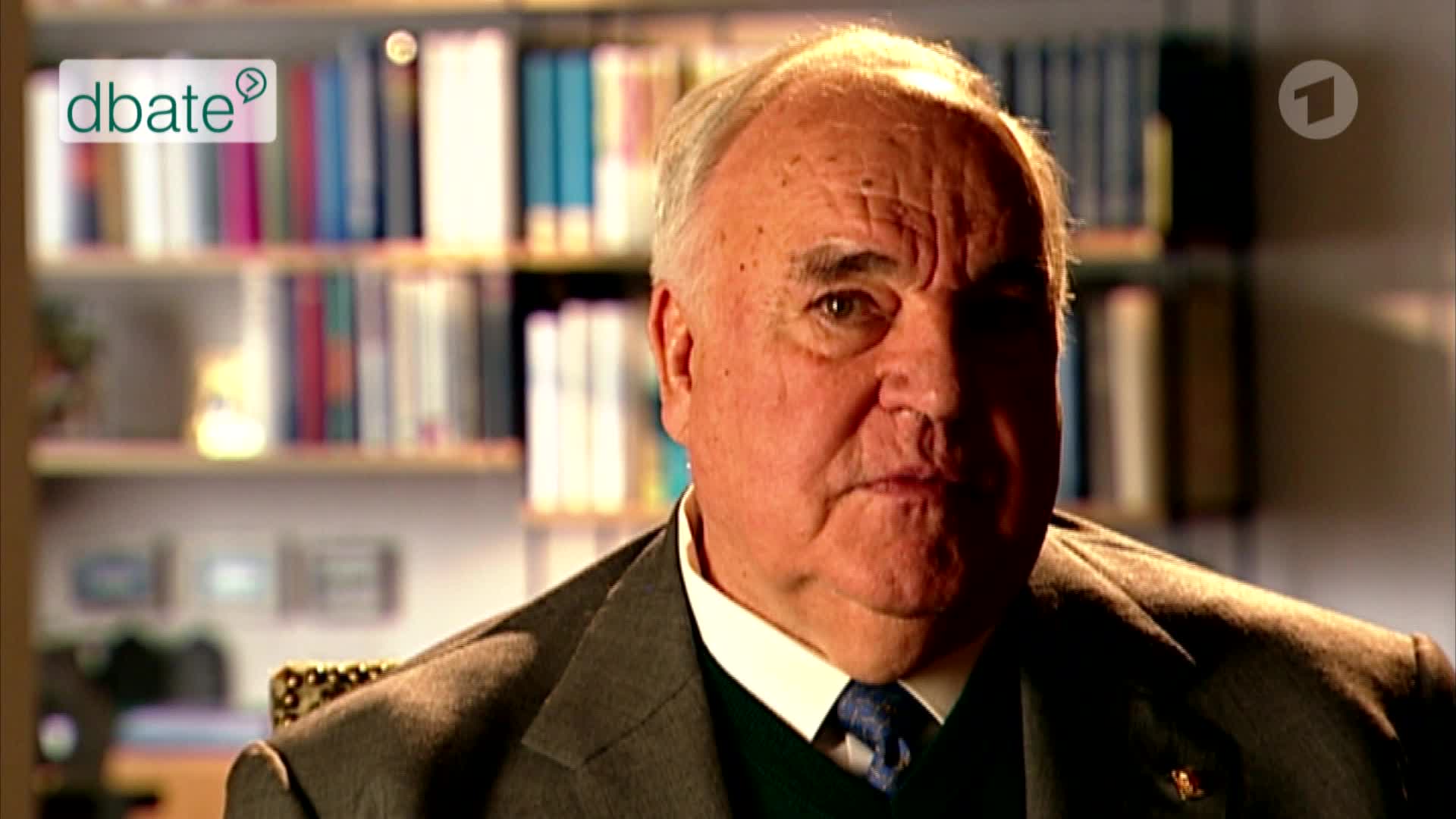 Ex-Bundeskanzler Helmut Kohl im Interview mit Stephan Lamby und Michael Rutz.