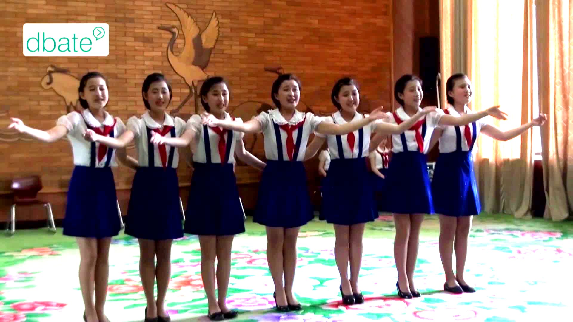 Junge Frauen in Nordkorea.