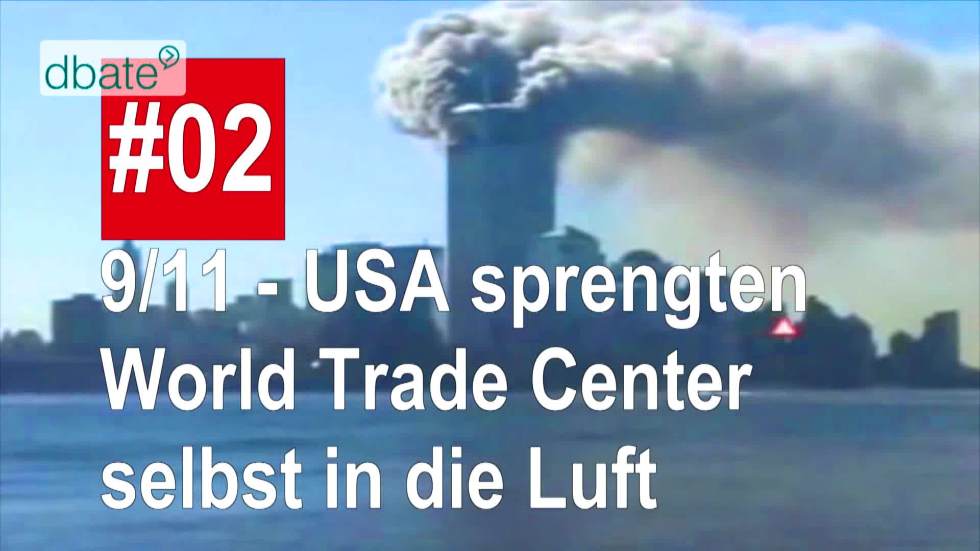 Verschwörungstheorie zu 9/11.