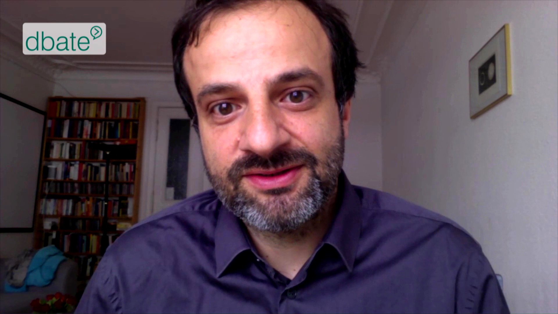 Dr. Serhat Karakayali im Skype-Interview für www.dbate.de