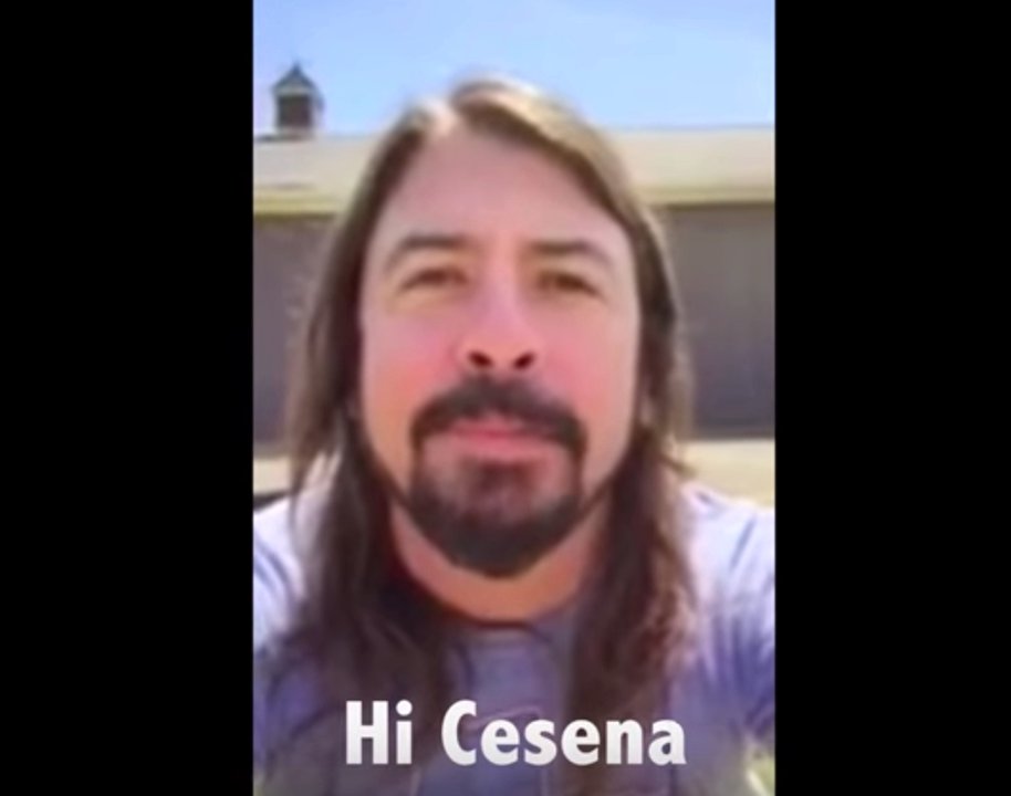Dave Grohl von den Foo Fighters antwortet auf Musikvideo aus Cesena