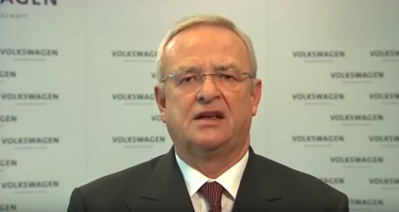Prof. Dr. Martin Winterkorn, Vorstandsvorsitzender der Volkswagen AG, nimmt Stellung zu den Vorwürfen der Diesel-Abgas-Affäre.