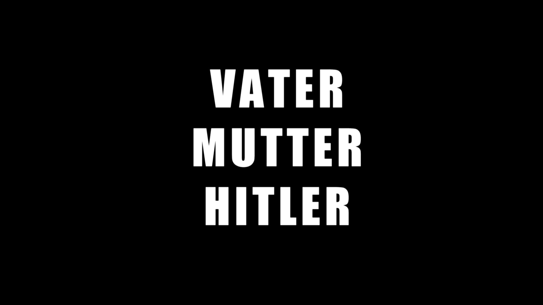 Trailer zu "Vater, Mutter, Hitler - vier Videotagebücher und eine Spurensuche", 2016.