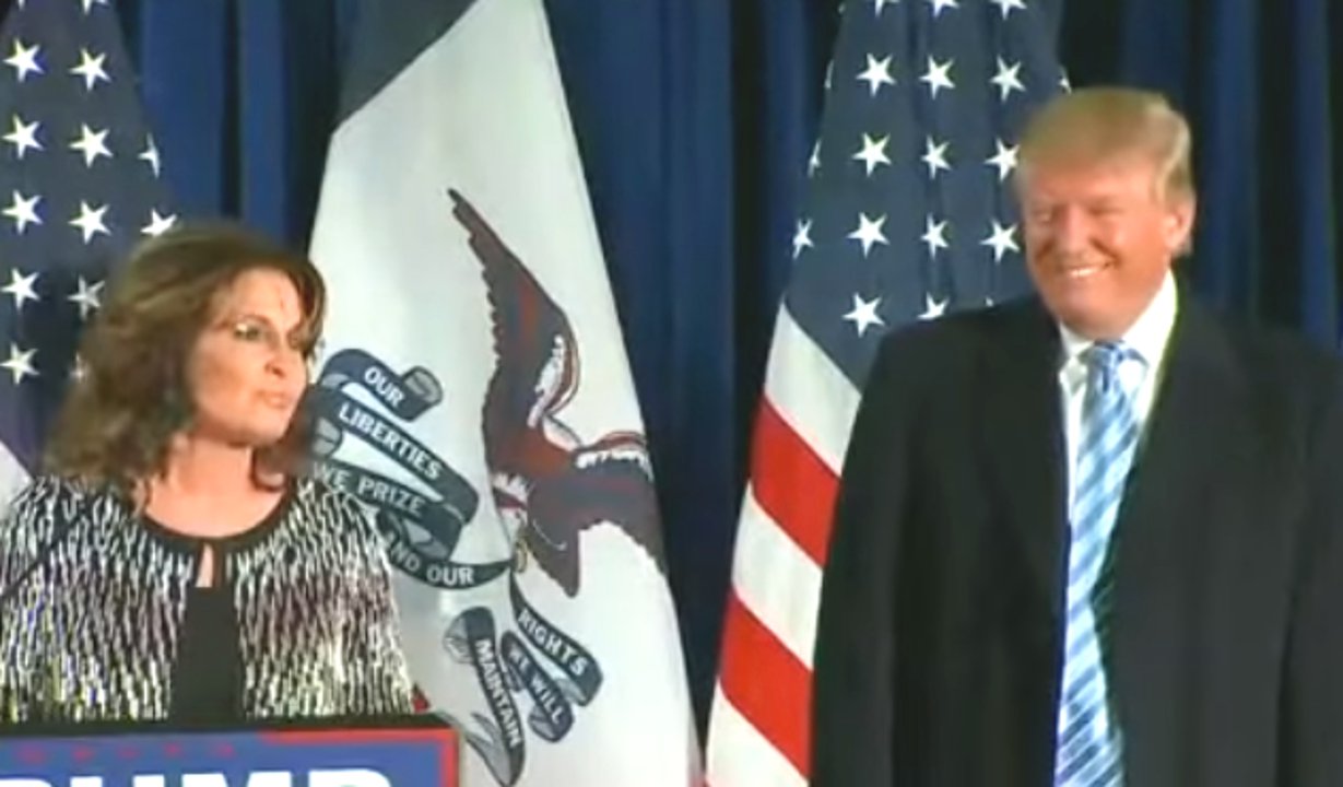 Sarah Palin und Donald Trump