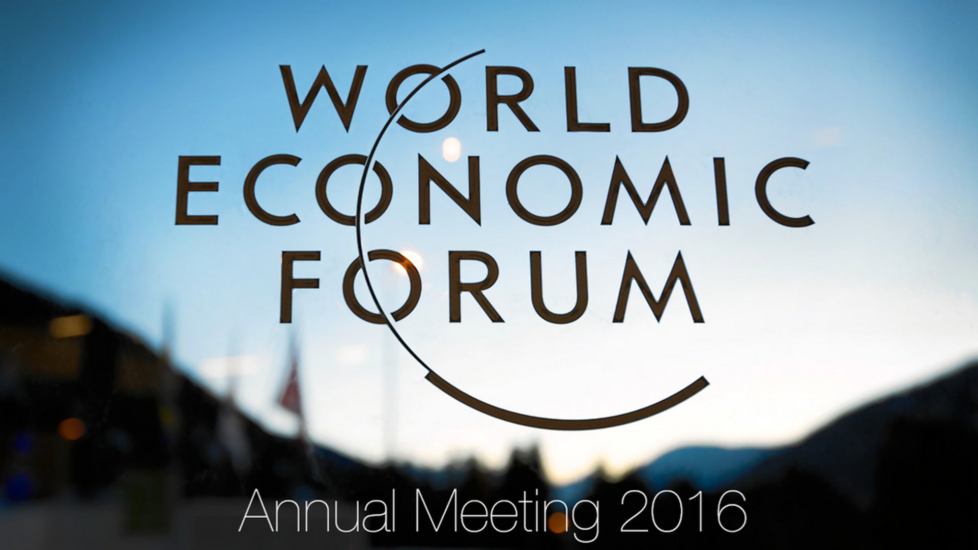 Livestream: World Economic Forum Annual Meeting 2016 (video)