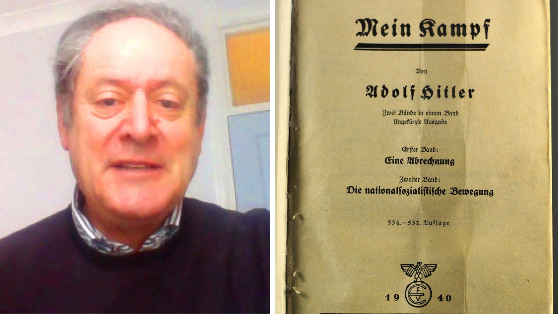 Jeremy Adler spricht über die kommentierte Neuauflage von Hitlers "Mein Kampf"