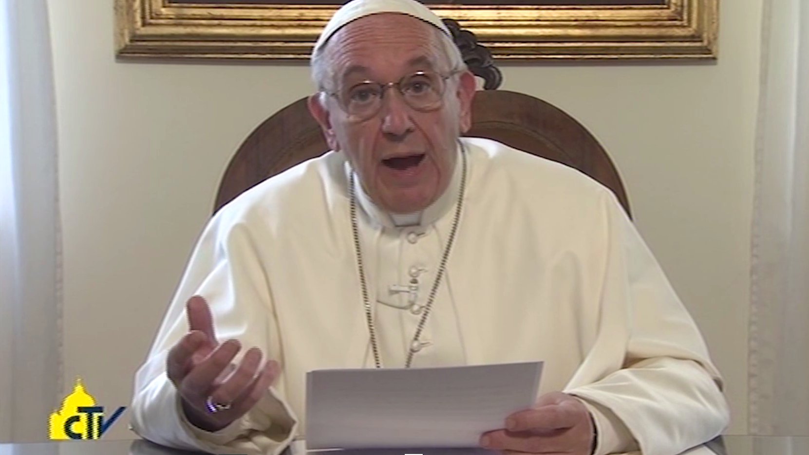 Papst Franziskus sendet Videobotschaft zum 100. Katholikentag