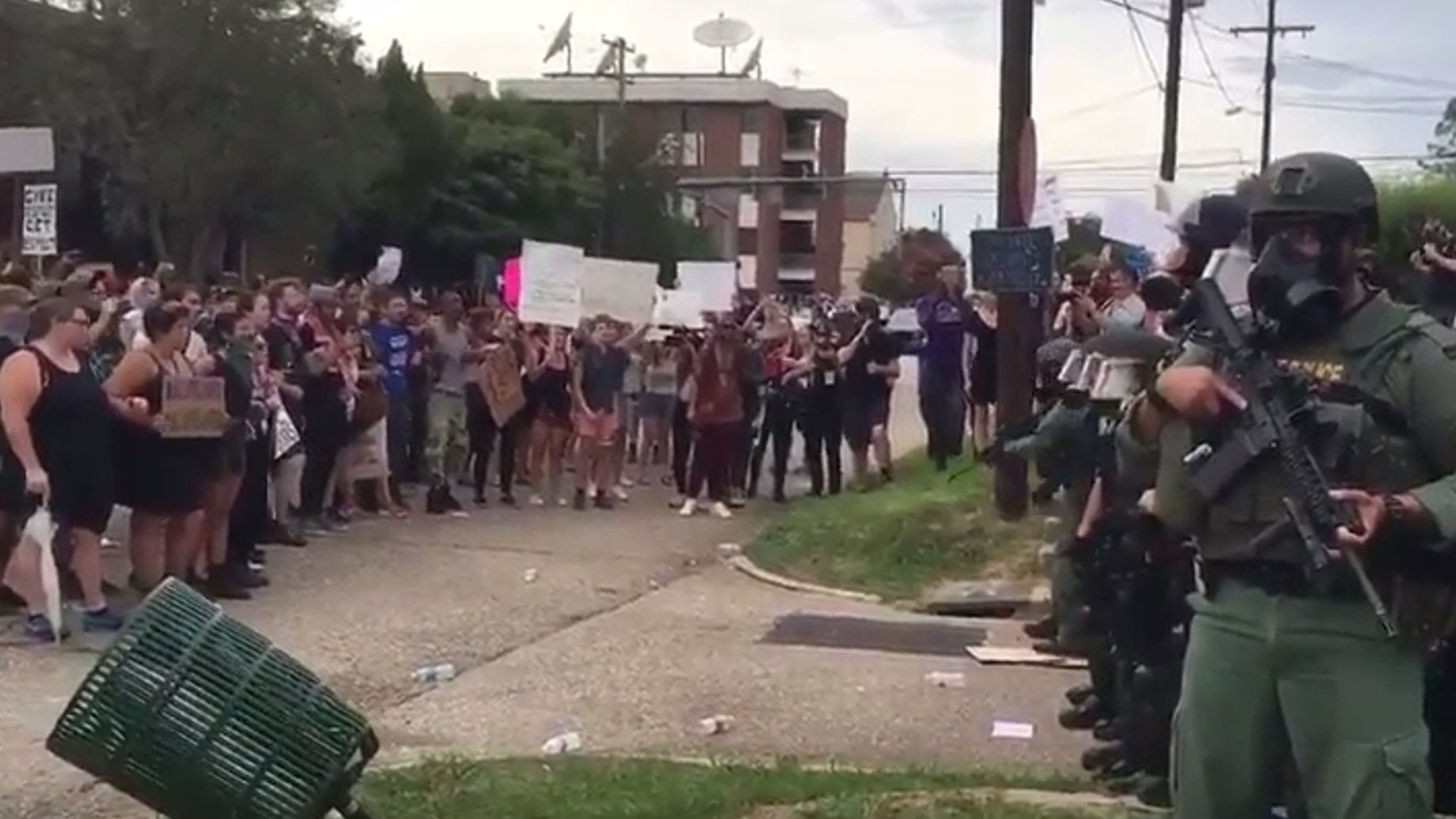 Flash: Louisiana: Protest endet mit Polizeigewalt