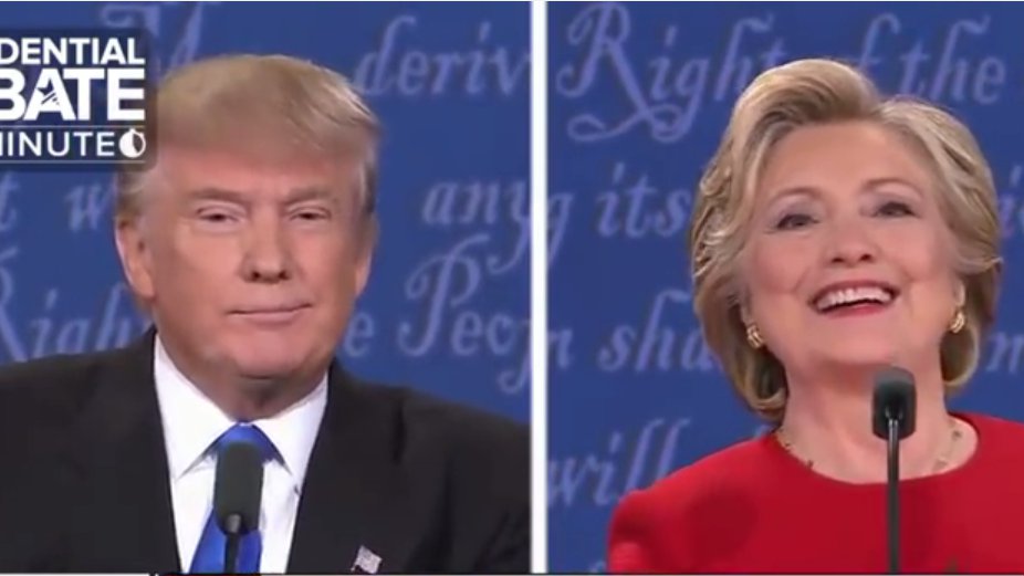 Clinton vs. Trump: TV-Duell zwischen Hillary Clinton und Donald Trump