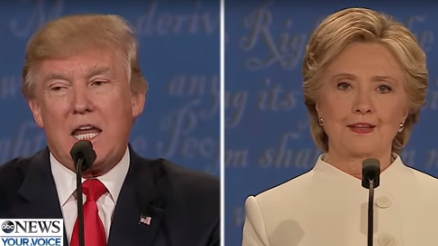 TV-Duell #3 zwischen Clinton und Trump