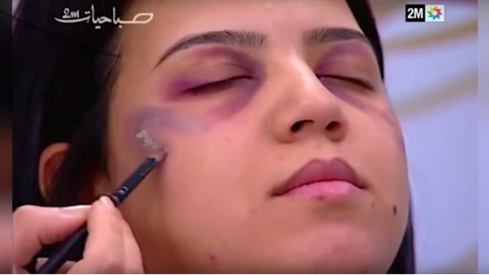 Marokko: TV-Sender gibt Schminktipps für geschlagene Frauen