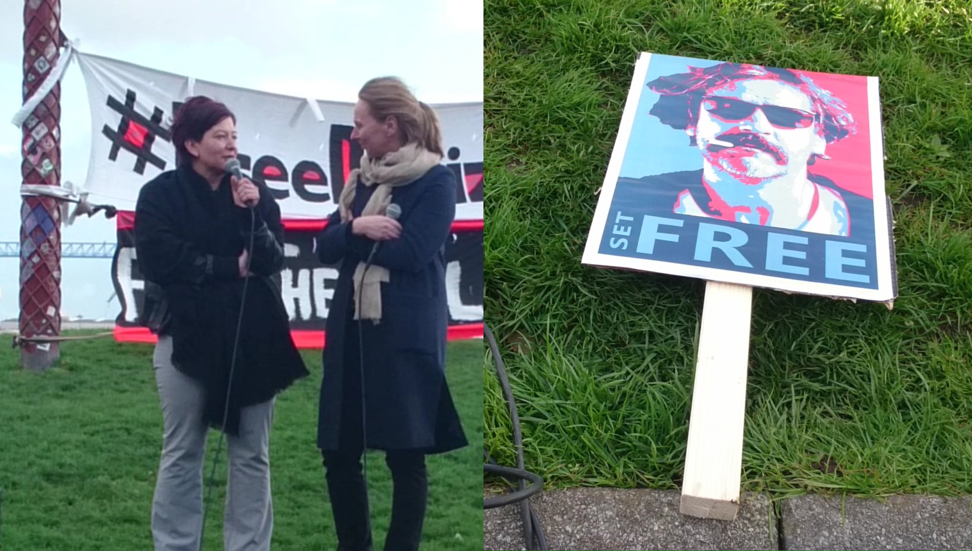 #FreeDeniz: Yücels Schwester spricht bei Kundgebung in Hamburg