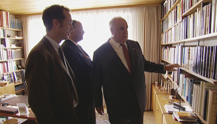 Altkanzler Helmut Kohl bei seinem letzten großen TV-Interview, 2003