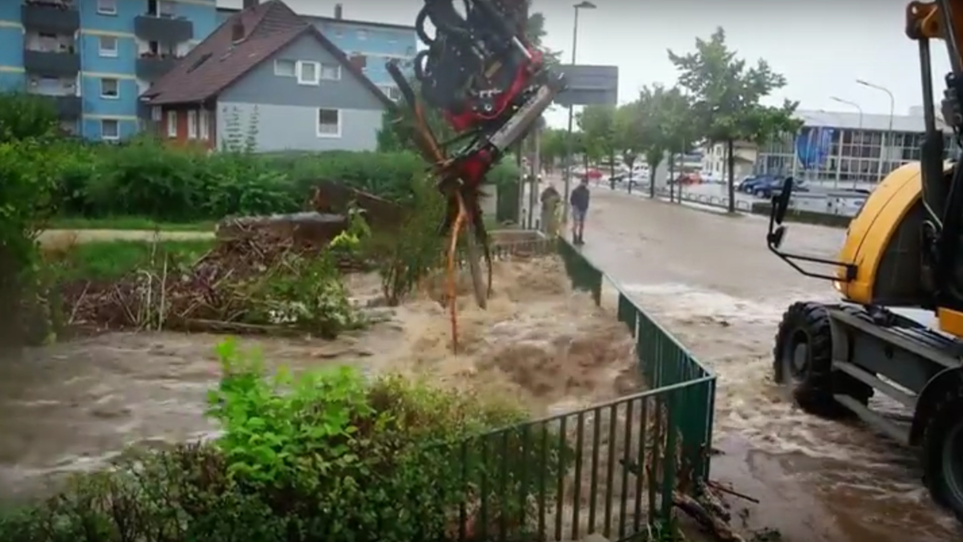 Dauerregen und Unwetter: Hochwasser in Deutschland